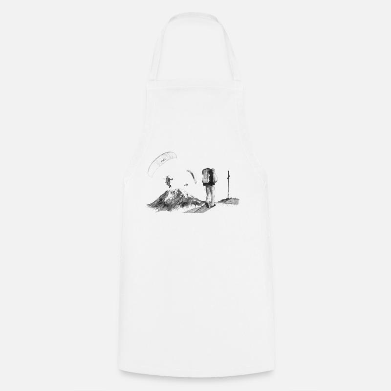 Parapentes midi Kogel - Tablier de cuisine - blanc