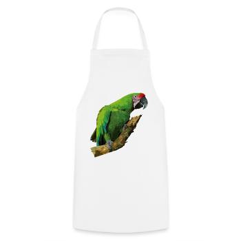 Ara ambiguus - Cooking Apron - white - Front - AI Model Male 185 dark (185cm)