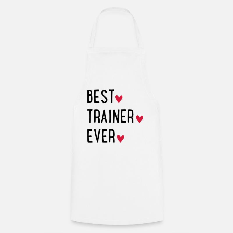Trainer - Kochschürze - Weiß