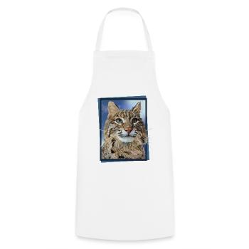 Lynx - Tablier de cuisine - blanc - Devant - AI Model Male 185 dark (185cm)