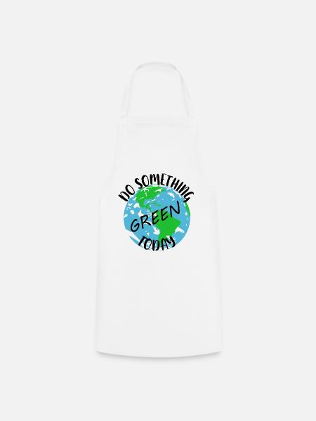 Naturschutz Klima Naturschützer Meer - Kochschürze - Weiß