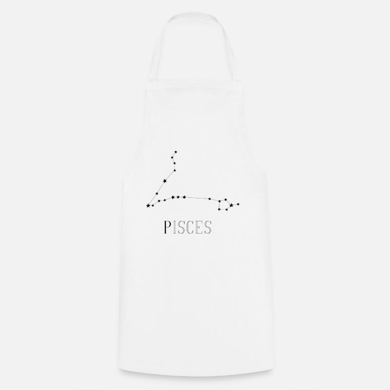 PISCES - Cooking Apron - white