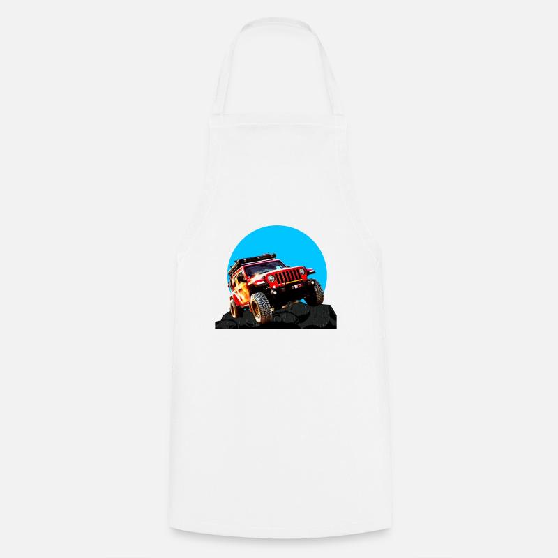 OFFROAD VEHICLE - Cooking Apron - white