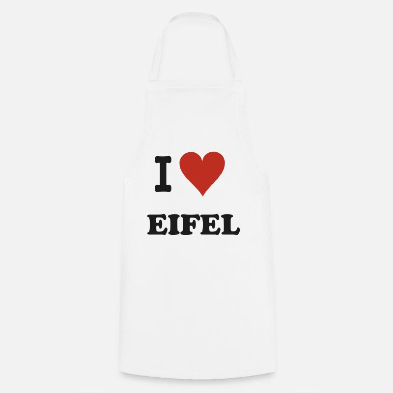 i Love Eifel - Cooking Apron - white