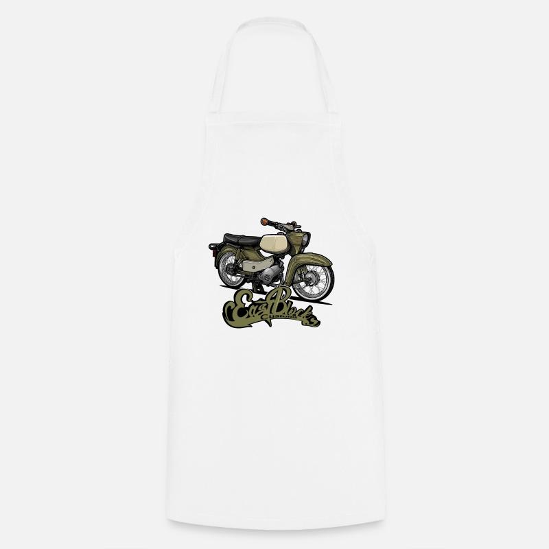 Goshawk SR 4-4 (green) // Illustration - Cooking Apron - white