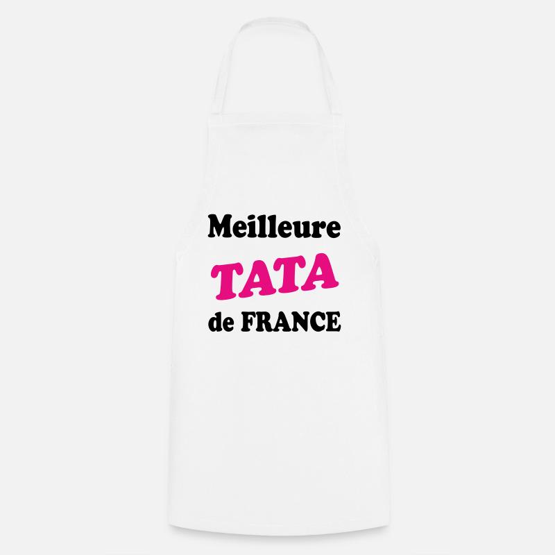 Beste/r/s TATA in Frankreich - Kochschürze - Weiß