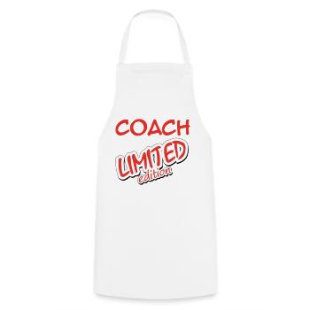COACH LIMITED EDITION - Cooking Apron - white - Front - AI Model Male 185 dark (185cm)