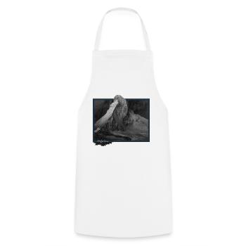 Cervino - Matterhorn - Cooking Apron - white - Front - AI Model Male 185 dark (185cm)