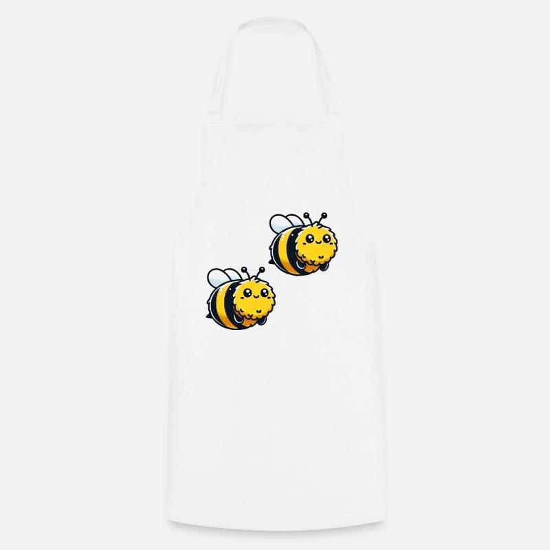 hummel biene 2 - Kochschürze - Weiß