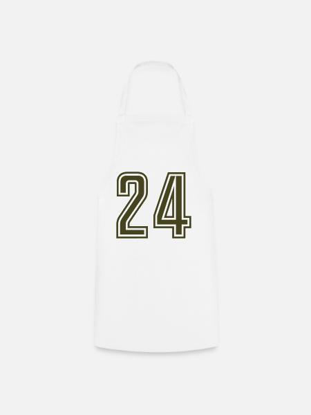 24 - Kochschürze - Weiß