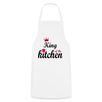 cooking - Cooking Apron - white - Front - AI Model Male 185 dark (185cm)