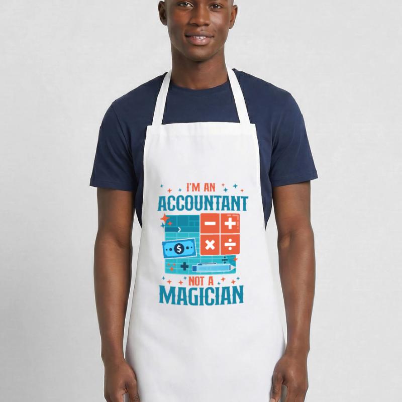 Comptable Comptable Comptable Comptabilité Tablier de cuisine