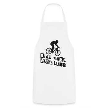 Enduro VTT VTT Équitation - Tablier de cuisine - blanc - Devant - AI Model Male 185 dark (185cm)