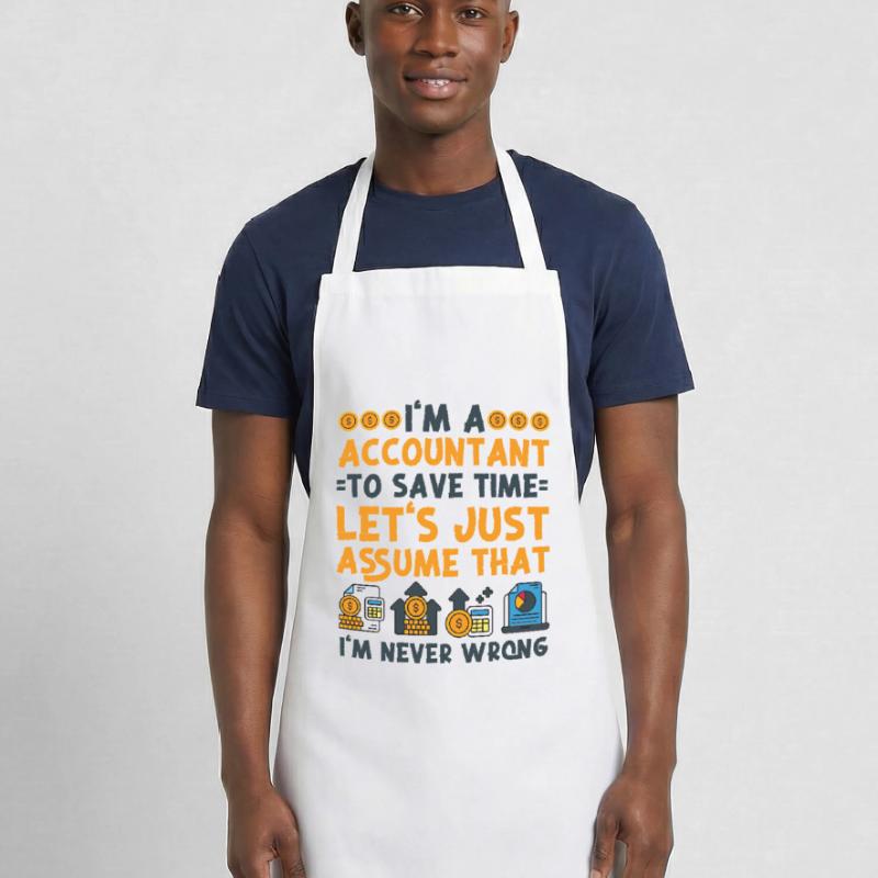 Comptable Comptable Comptable Tablier de cuisine