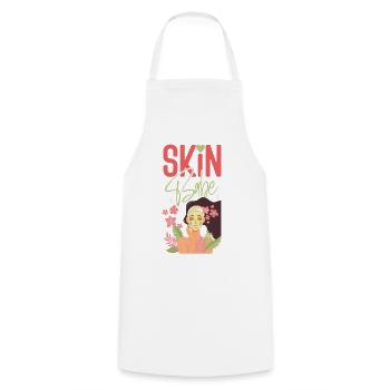 Cute Licensed Esthetician Skincare - Kochschürze - Weiß - Vorne - AI Model Male 185 dark (185cm)