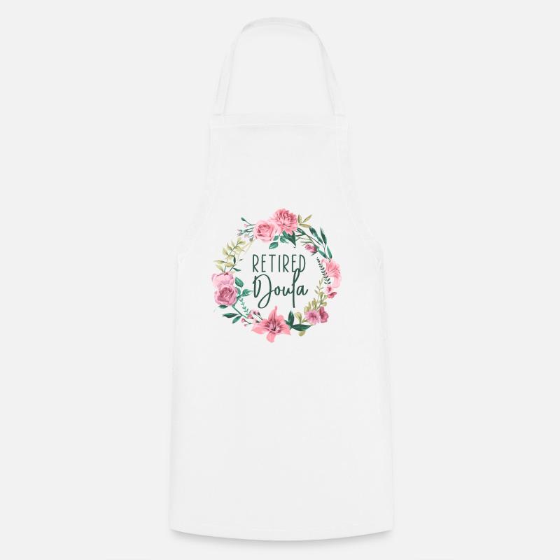 Doula Birth Worker Retraite - Tablier de cuisine - blanc