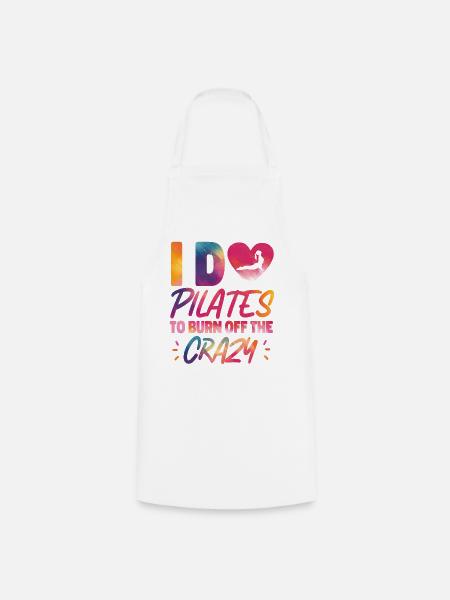 Pilates Instructor Teacher - Kochschürze - Weiß