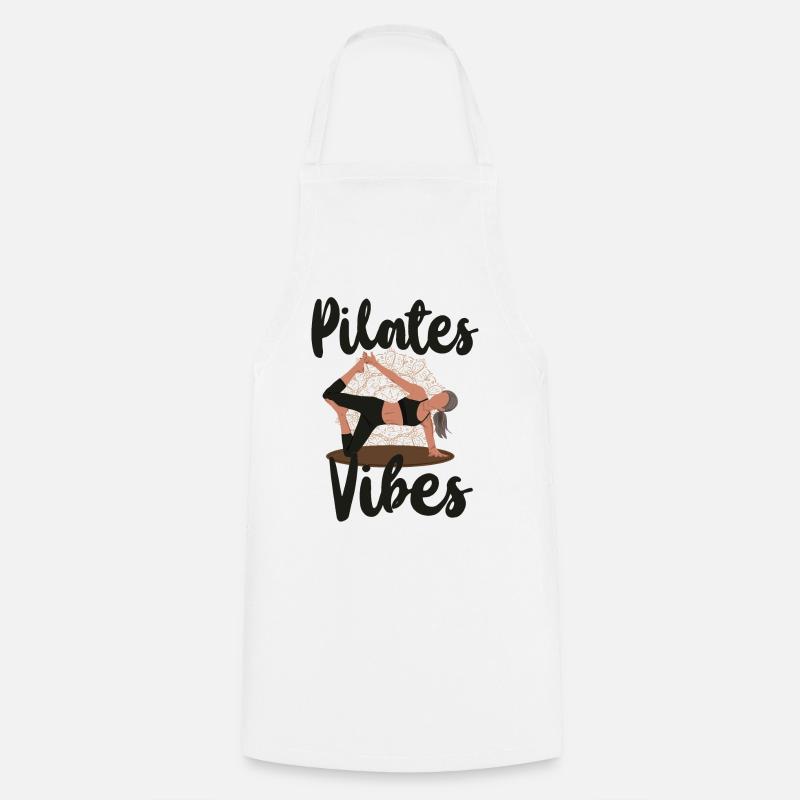 Instructeur de Pilates Professeur de Pilates - Tablier de cuisine - blanc