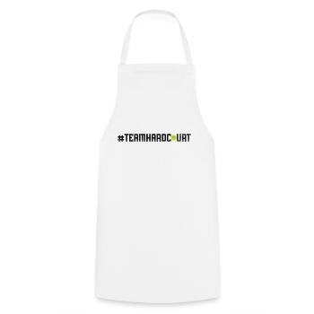 Funny Tennis Player Racket - Cooking Apron - white - Front - AI Model Male 185 dark (185cm)