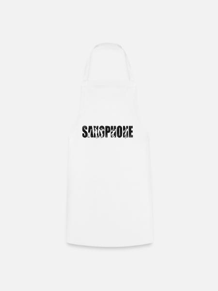 Saxophone Saxophone - Kochschürze - Weiß