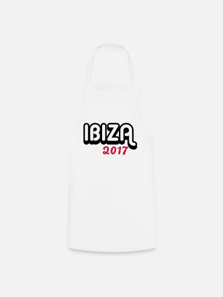 Ibiza 2017 - Kochschürze - Weiß