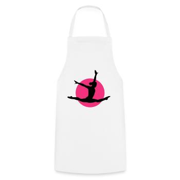 turnerin_2c - Cooking Apron - white - Front - AI Model Male 185 dark (185cm)