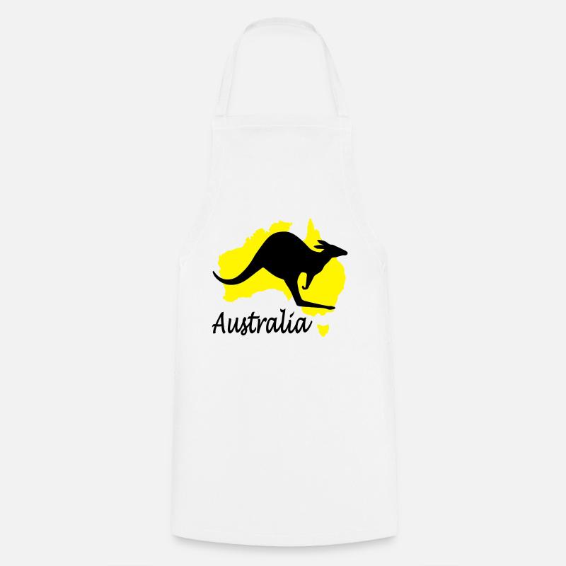 australia - Tablier de cuisine - blanc