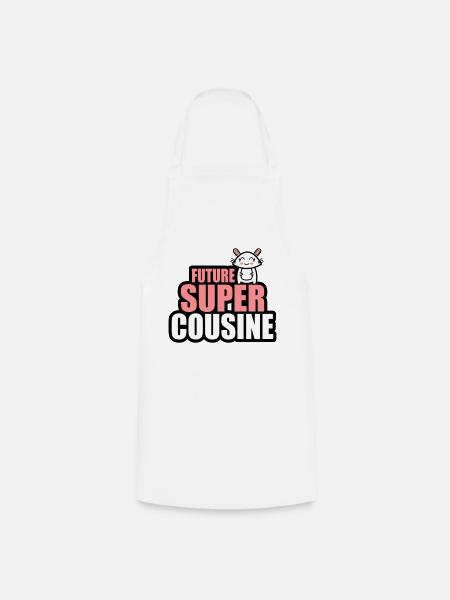 future super cousine - Tablier de cuisine - blanc