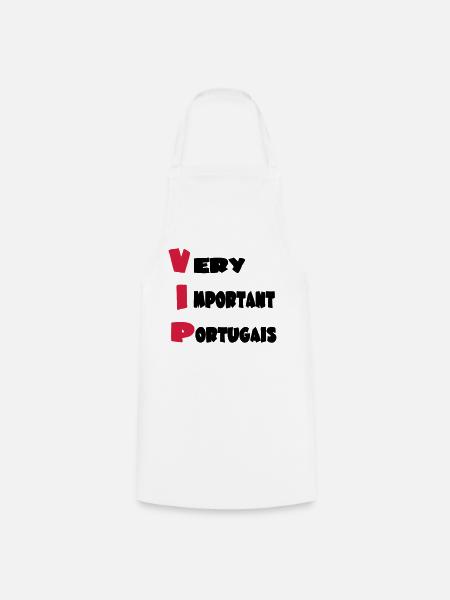 Very important _portugais - Tablier de cuisine - blanc