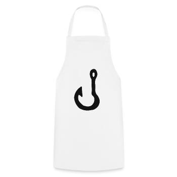 Pêche Angel Angel - Tablier de cuisine - blanc - Devant - AI Model Male 185 dark (185cm)