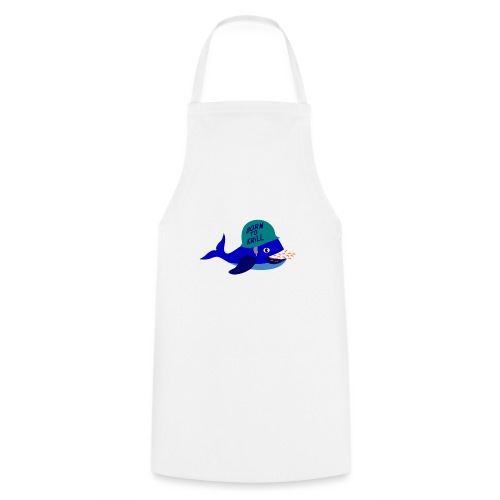 BORN TO KRILL! (whale, army) - Cooking Apron
