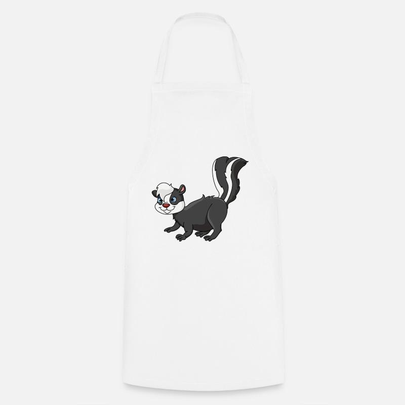 moufette - Tablier de cuisine - blanc