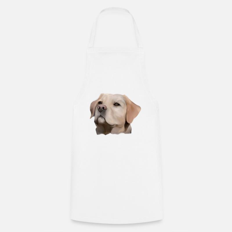 Labrador - Tablier de cuisine - blanc