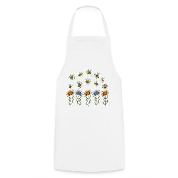 Insectes - Tablier de cuisine - blanc - Devant - AI Model Male 185 dark (185cm)
