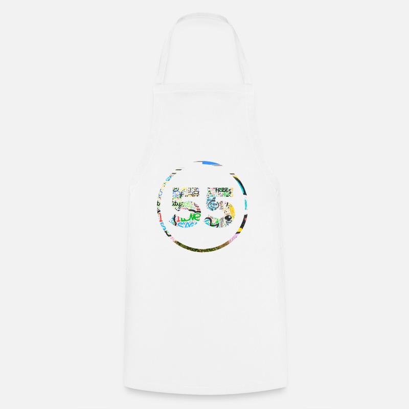 55 - Cooking Apron - white