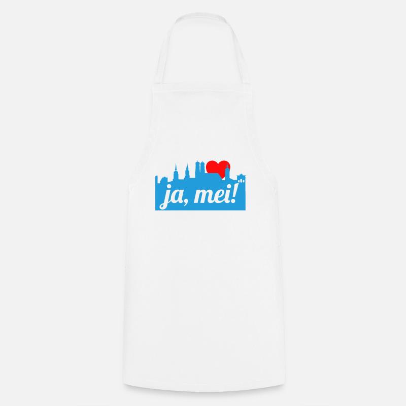 Yes my! - Cooking Apron - white