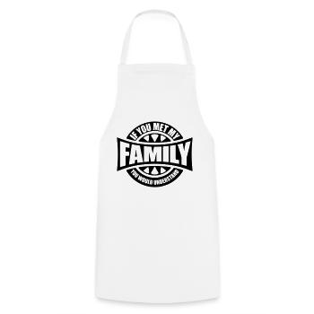you would understand quote - Cooking Apron - white - Front - AI Model Male 185 dark (185cm)