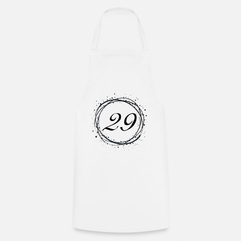 29 - Kochschürze - Weiß