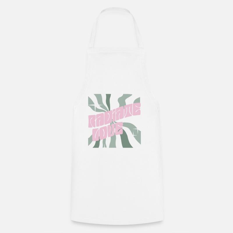 Rayonner d’amour blanc - Tablier de cuisine - blanc