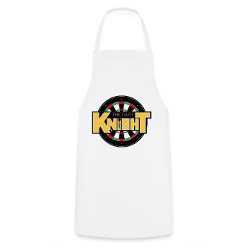 le disque dart Knight - Tablier de cuisine - blanc - Devant - AI Model Male 185 dark (185cm)