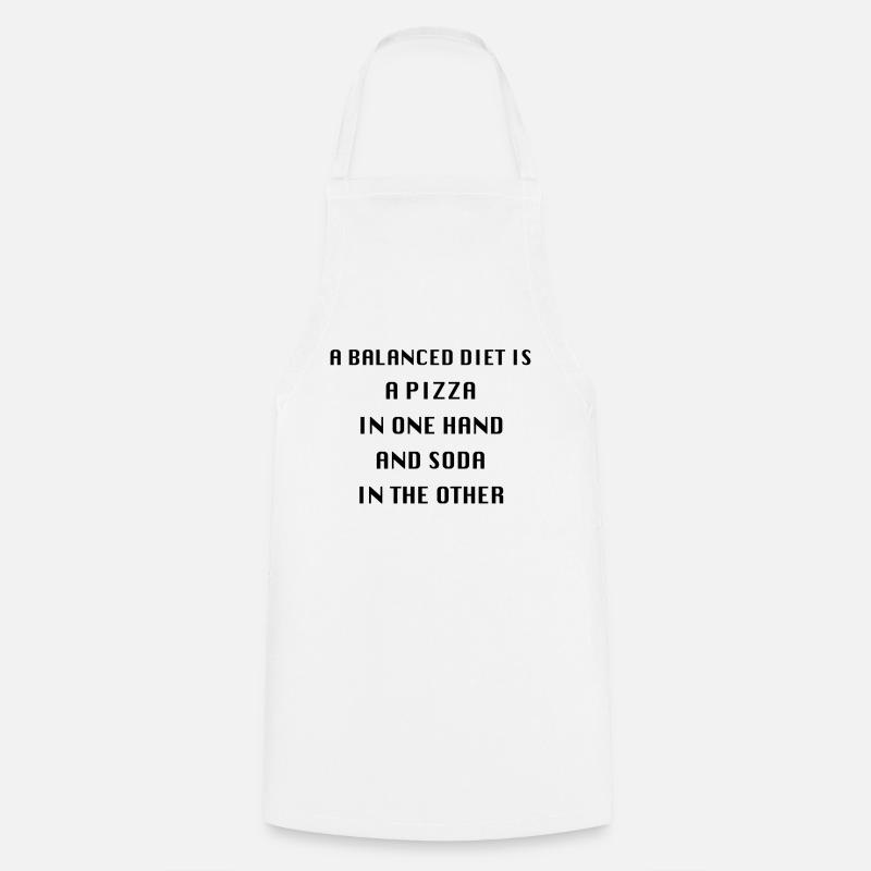 Diet - Cooking Apron - white