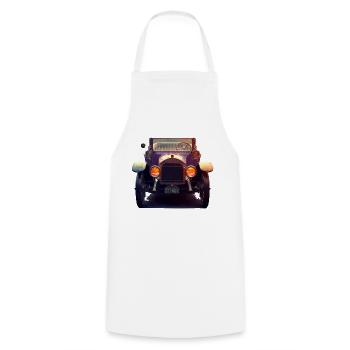 Les voitures anciennes sont plus que de simples voitures classiques - Tablier de cuisine - blanc - Devant - AI Model Male 185 dark (185cm)