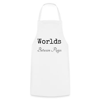 Funny Quote Jokes Escaping Routine Storytelling - Cooking Apron - white - Front - AI Model Male 185 dark (185cm)