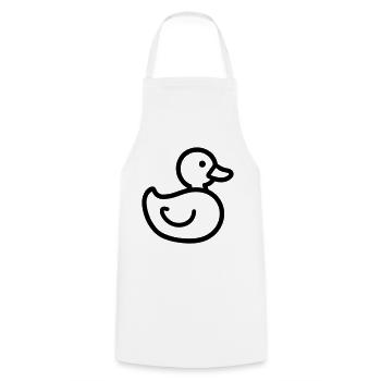 Canard - Tablier de cuisine - blanc - Devant - AI Model Male 185 dark (185cm)