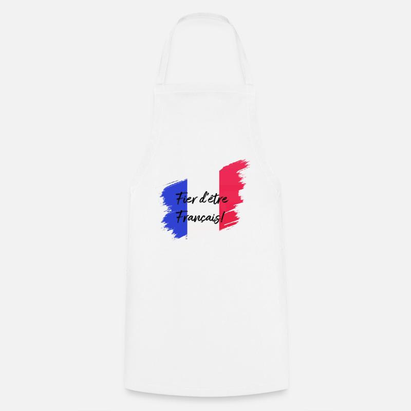 FRANKREICH - Kochschürze - Weiß