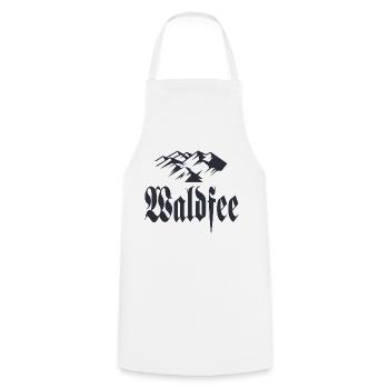 Waldfee - Kochschürze - Weiß - Vorne - AI Model Male 185 dark (185cm)