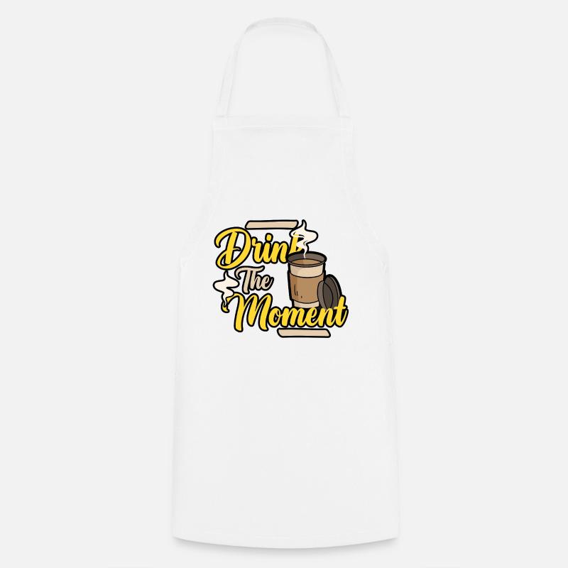 Coffee break - Cooking Apron - white