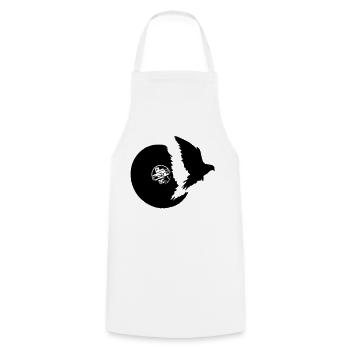 lp - bird - Cooking Apron - white - Front - AI Model Male 185 dark (185cm)