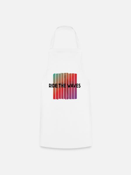 Surfing Surfboard Surfer Geschenksidee - Kochschürze - Weiß