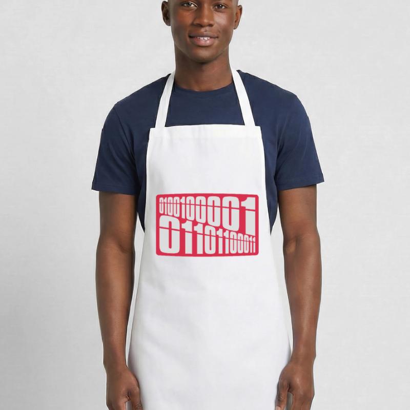 Binary Code Program Language Cooking Apron